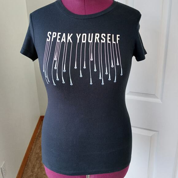 BTS Speak Yourself 2019 World Tour Mic Drop Tee M Big Hit Entertainment cotton - Picture 1 of 9